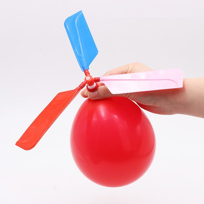 1pc Latex Aircraft Helicopter Balloons Toys