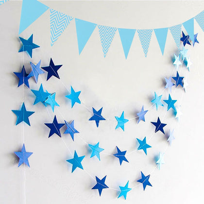 First Happy Birthday Blue Bright Paper