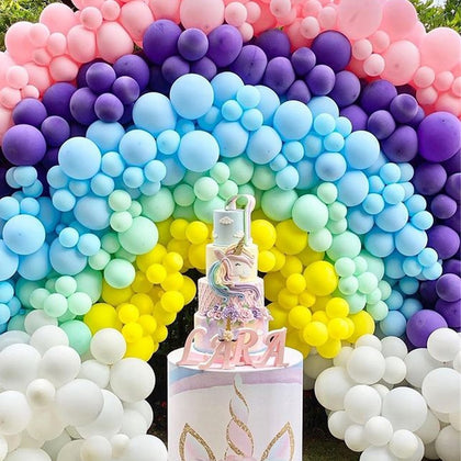 10Pcs 5/10/12Inch Mix Matte Color balloons