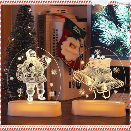 Christmas Decorations 3D Acrylic