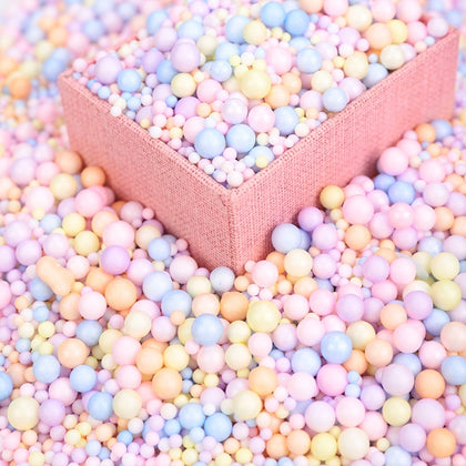 10g Macaron Rainbow Colored Small Balls