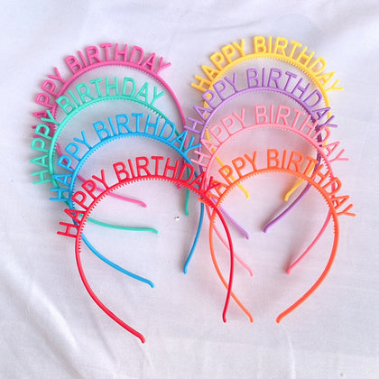 8 Colors Party DIY Decoration Happy Birthday