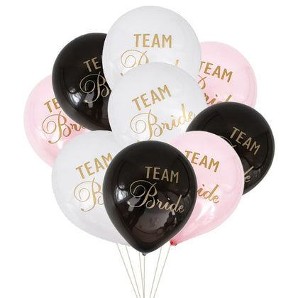 10inch Team Bride Latex balloons